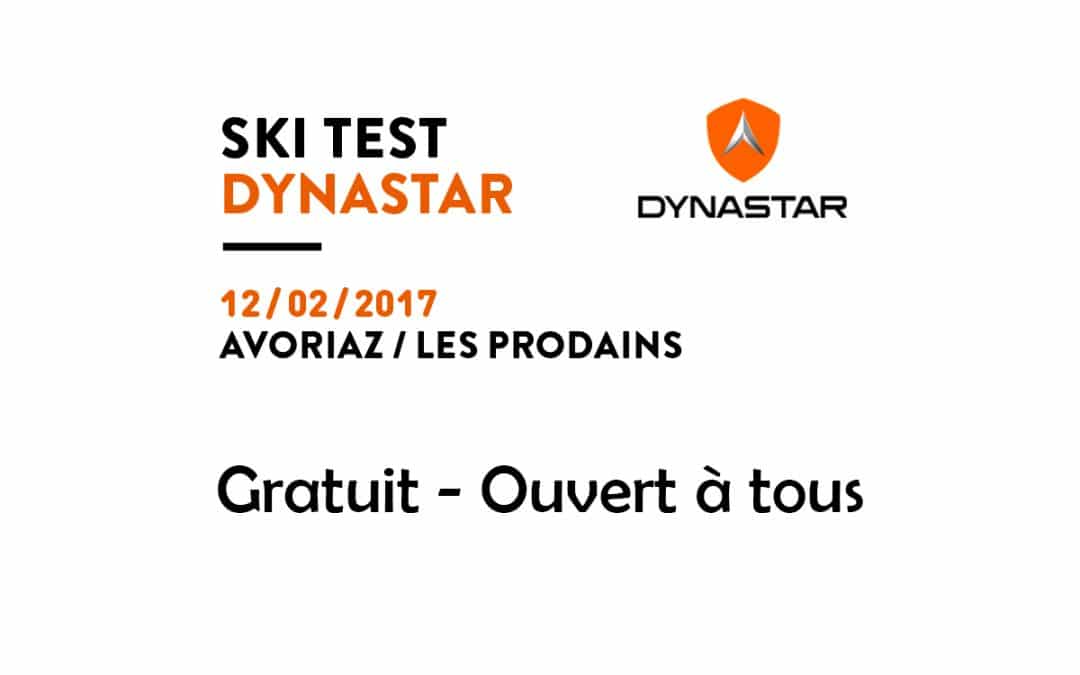 journéee test ski dynastar Avoriaz fevrier 2017